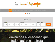 Tablet Screenshot of losnaranjos.com.uy